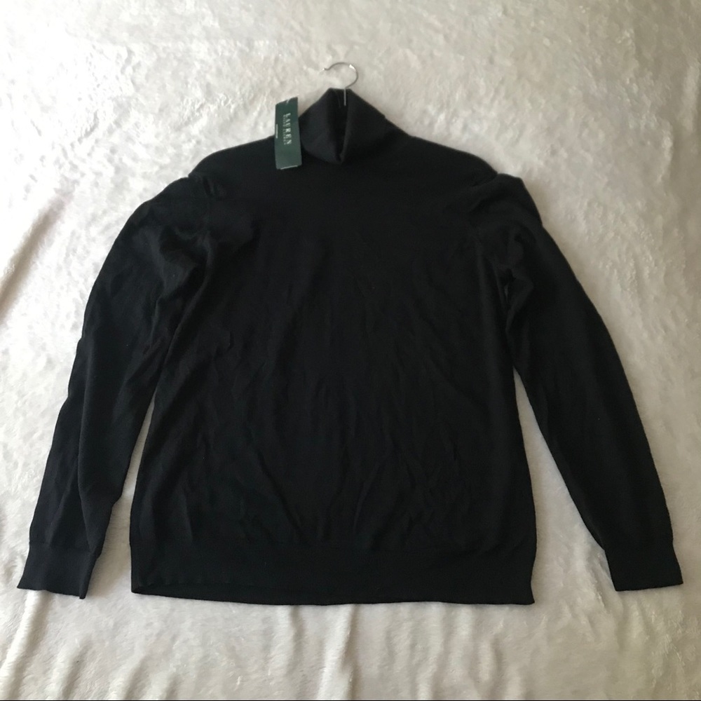 LAUREN RALPH LAUREN Black Turtleneck